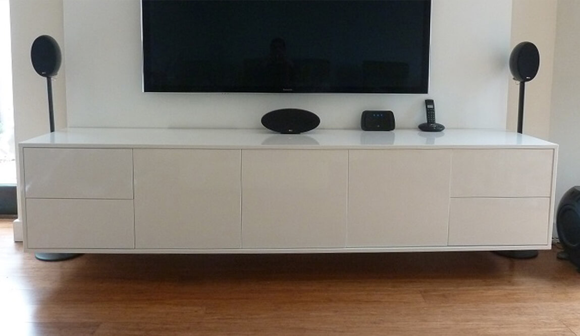 Wall mounting TVs and your furniture options - AV Soul